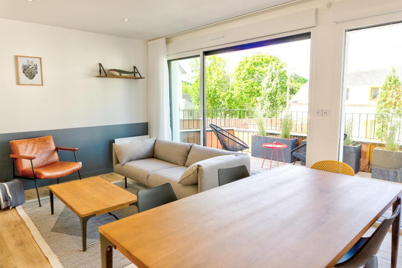 Residence Du Phare - 4 Appartements - 2 Chambres - Vue Mer Ou Terrasse コンブリ エクステリア 写真